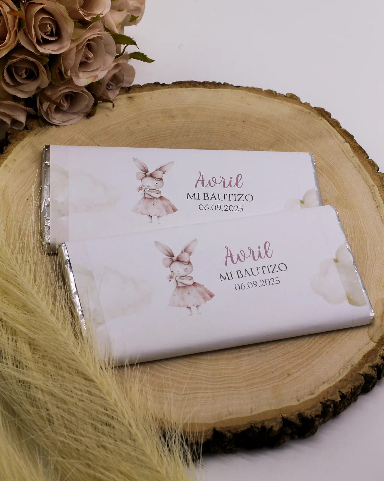 Tableta de chocolate personalizada de 125 g