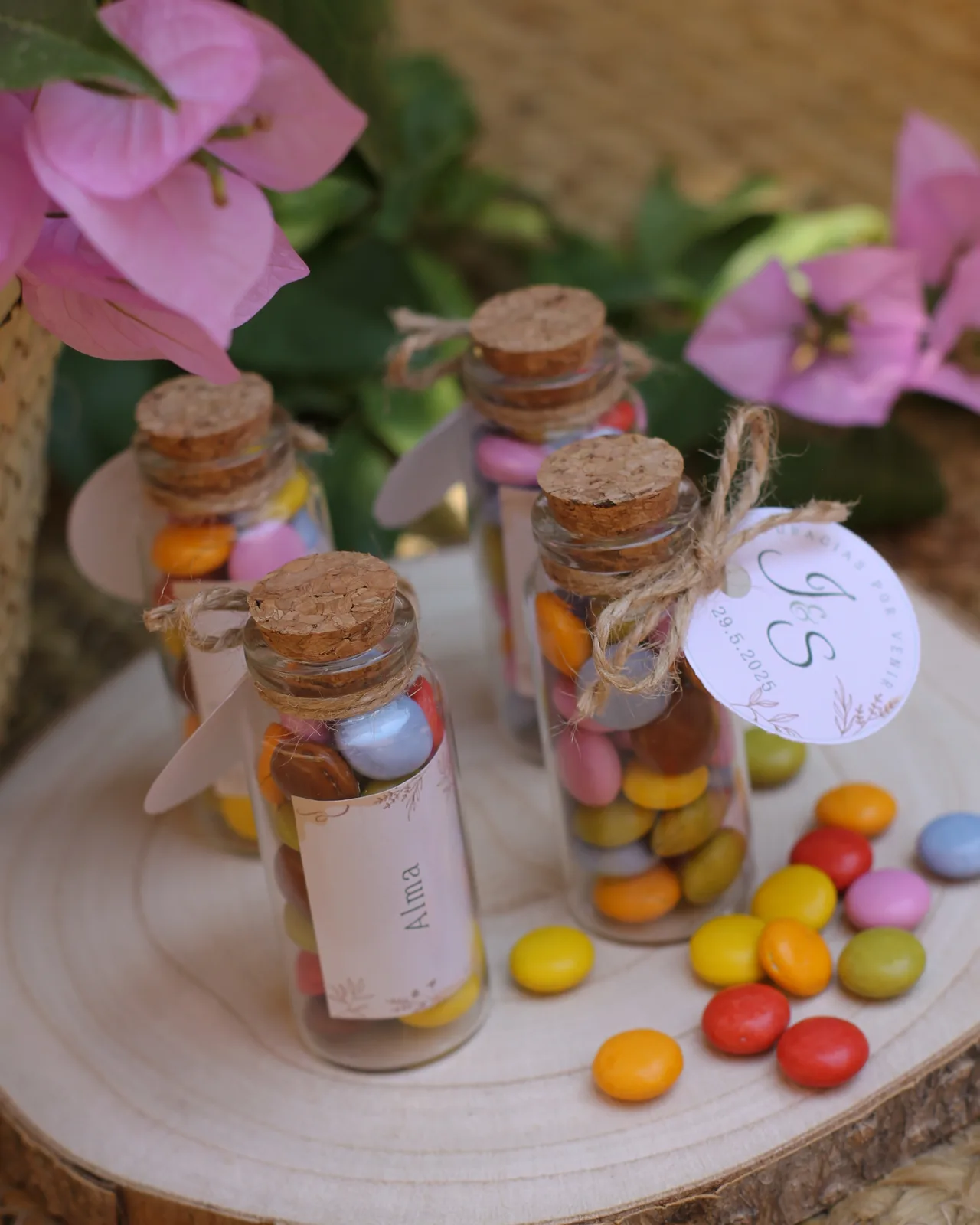 Detalle dulce personalizado para invitados